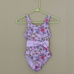 Art Class Girls’ Floral Swim Suit